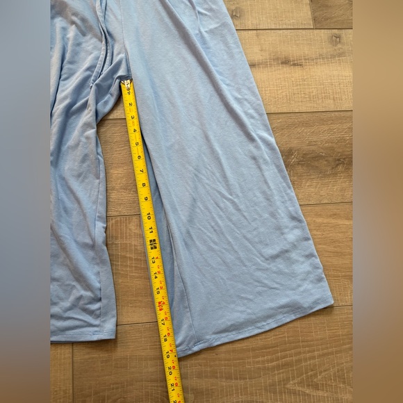 Zenana Capri Light Blue Jumpsuit - Picture 6 of 7